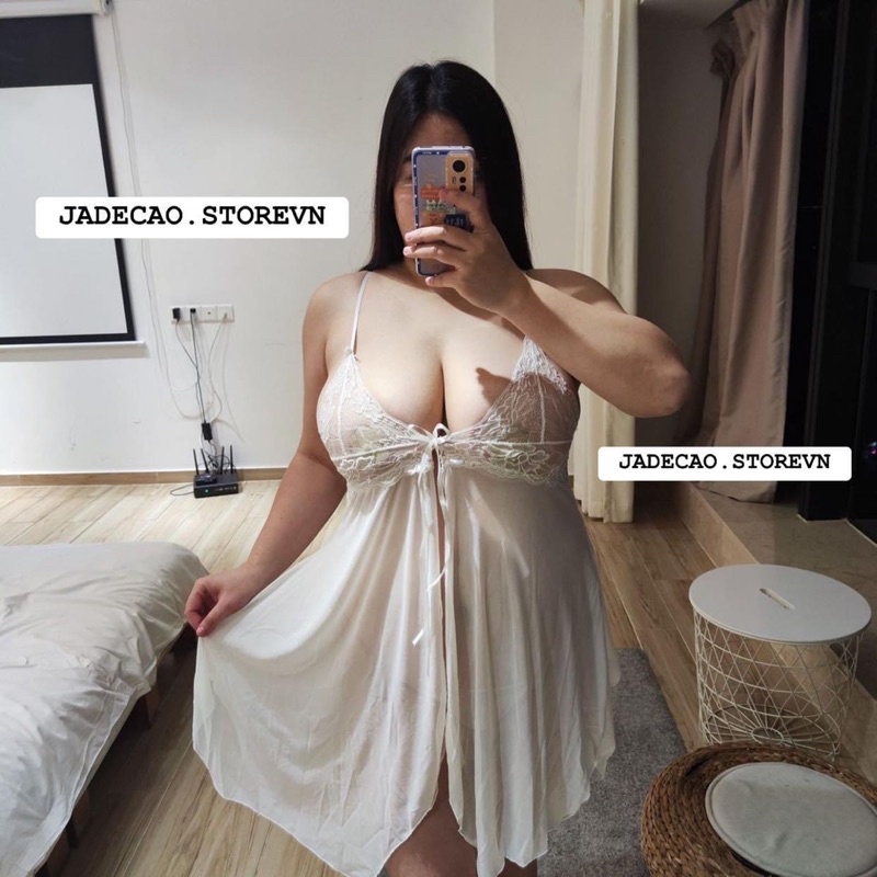 VÁY NGỦ REN CAO CẤP BIG SIZE