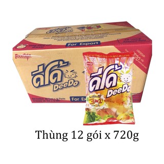 Thùng 12 Gói Thạch Trái Cây Deedo 3 Lớp 720gr Thái Lan