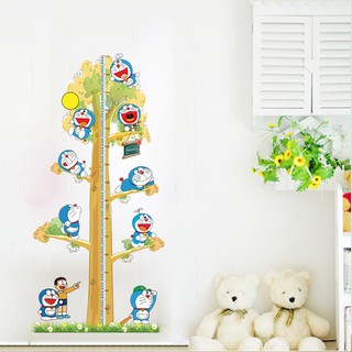 (HCM) Decal dán tường Thước đo Doremon - decalhcm