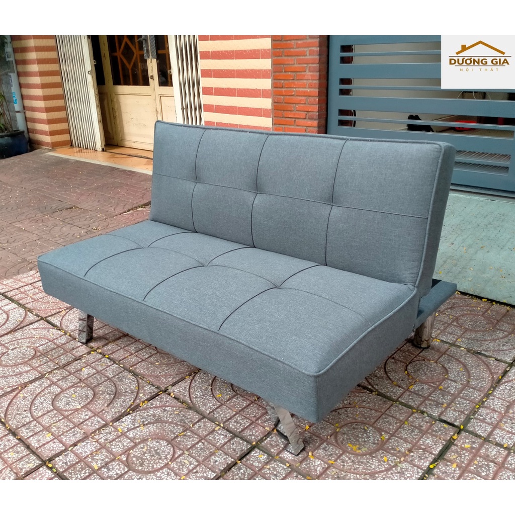 Ghế sofa Giường thông minh - Sofa Bed mini 1.2m chân kim loại