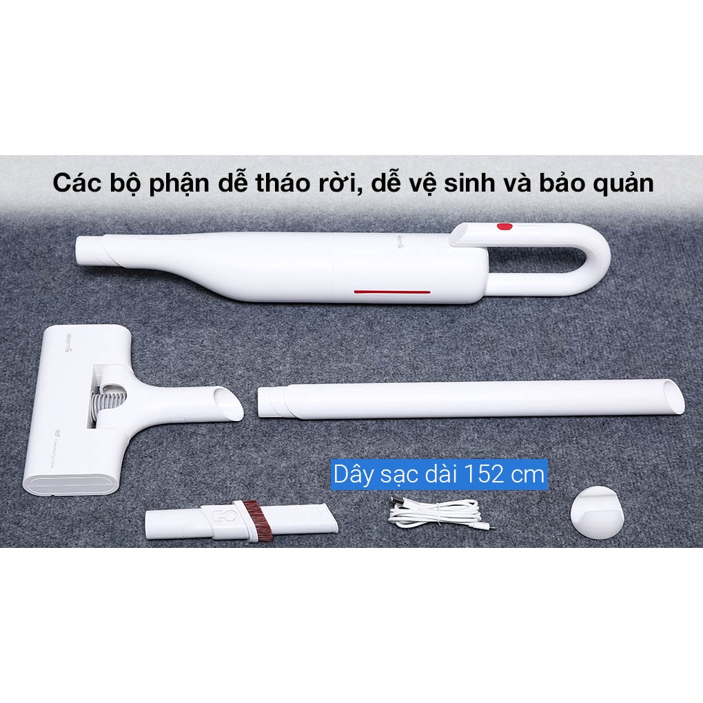 Máy Hút Bụi Lau Nhà Không Dây Deerma VC01 Max - Hàng Chính Hãng Bảo Hành 12 Tháng