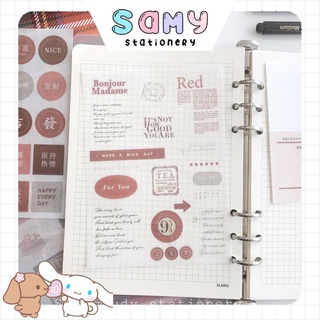 Sổ còng Binder A5 KLONG ruột CARO 120GSM - 200 trang giấy siêu dày