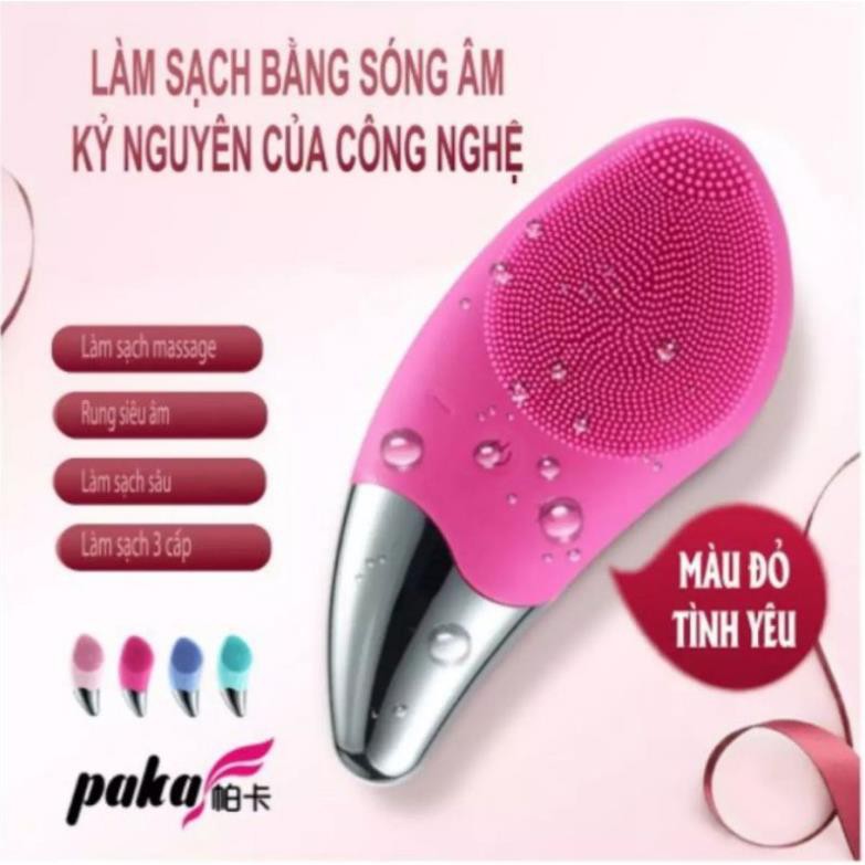 Máy rửa mặt SONIC 2 trong 1. Giúp Massge chống lão hóa. Dùng được tất cả các loại kem và sữa rửa mặt