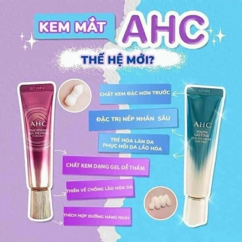 Kem Mắt AHC Time Rewind Real Eye Cream For Face