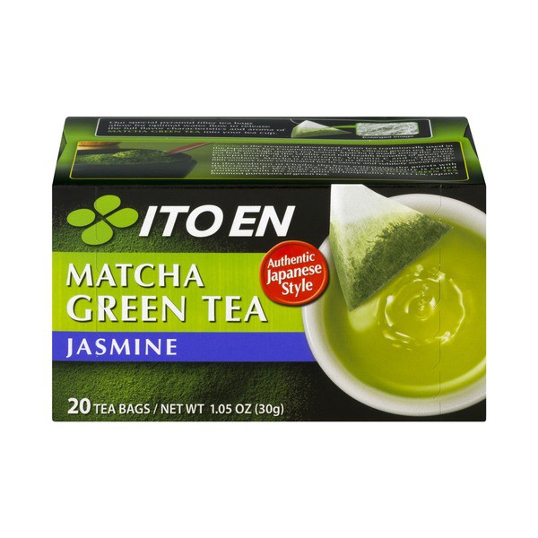 Trà xanh túi lọc Ito En Matcha Green Tea Jasmine - 20 túi (Hương Hoa Nhài)