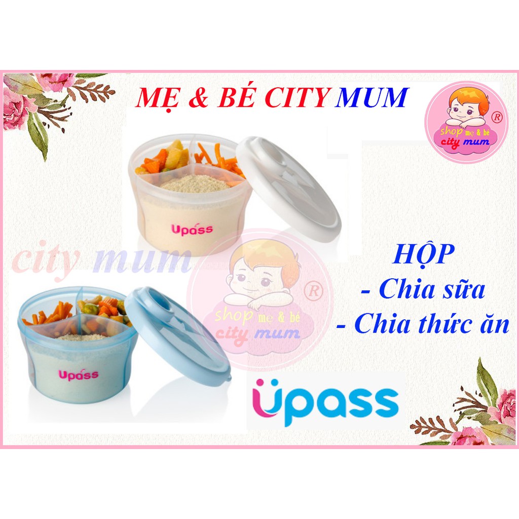 HỘP CHIA SỮA 3 NGĂN CAO CẤP UPASS