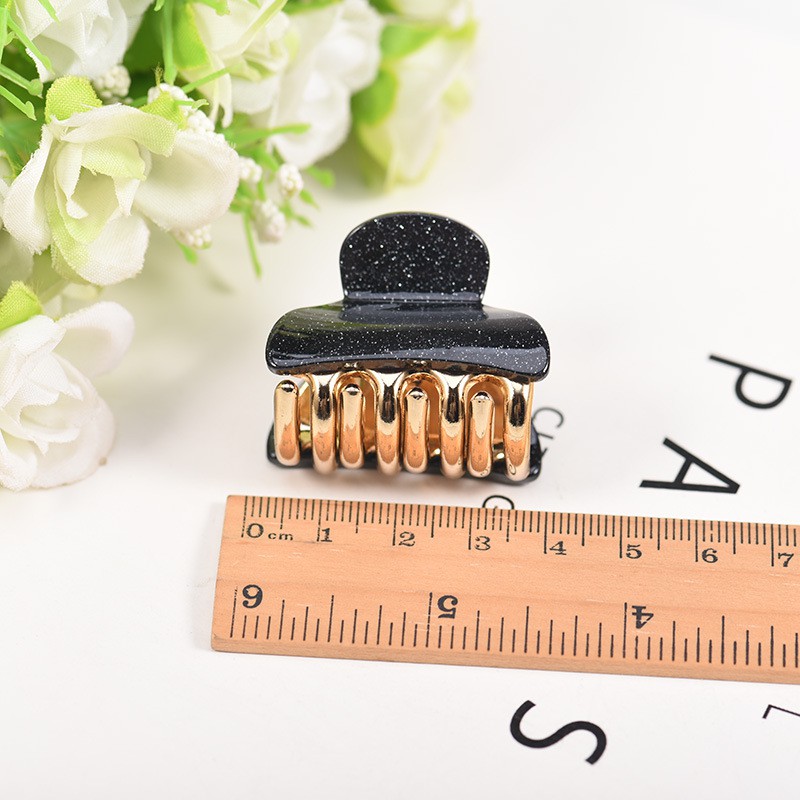 Kẹp tóc càng cua size nhỏ kim tuyến Tiluca KEP18