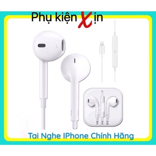 Tai nghe điện thoại iphone 7p/ 8p/ x/ 11/ 12/ 13 - tai nghe iphone chính hãng zin theo máy