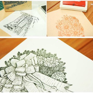 Mực in dấu 1 màu DIY bullet journal, planner...