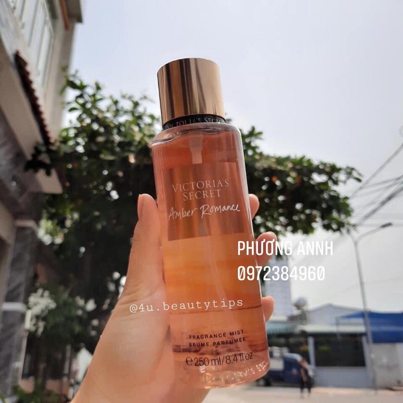 Xịt Thơm Body Mist Victoria's Secret  - AMBER ROMANCE | BigBuy360 - bigbuy360.vn