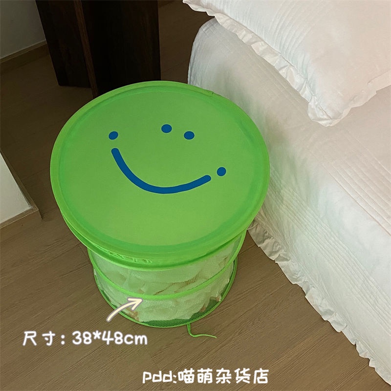 Giỏ Đựng Quần Áo Bẩn Đa Năng Hình Chú Ếch Nhỏ Dễ Thương Sáng Tạo
