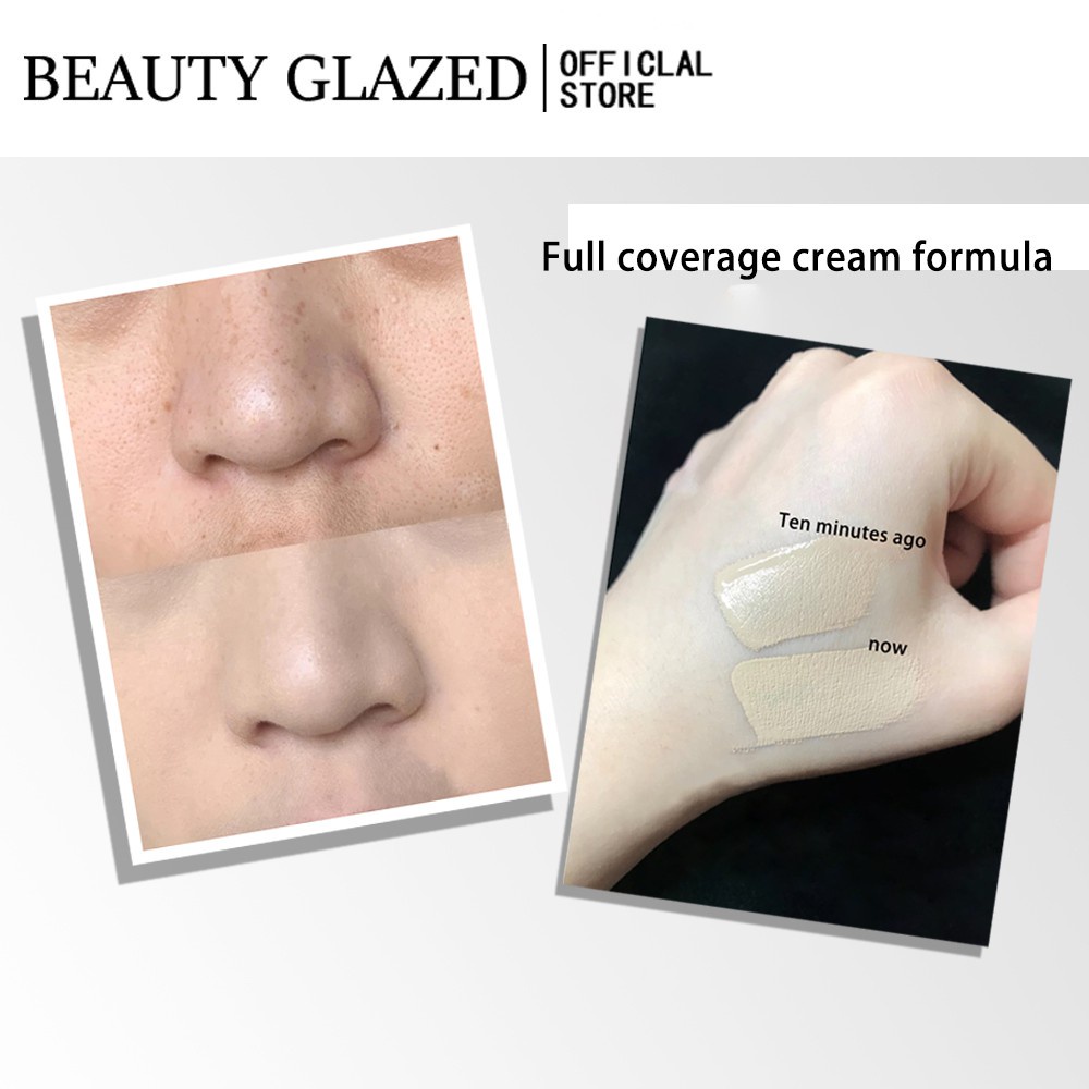 Kem che khuyết điểm chống thấm nước BEAUTY GLAZED giúp che phủ hoàn toàn quầng thâm mắt. 2 màu có sẵn | BigBuy360 - bigbuy360.vn