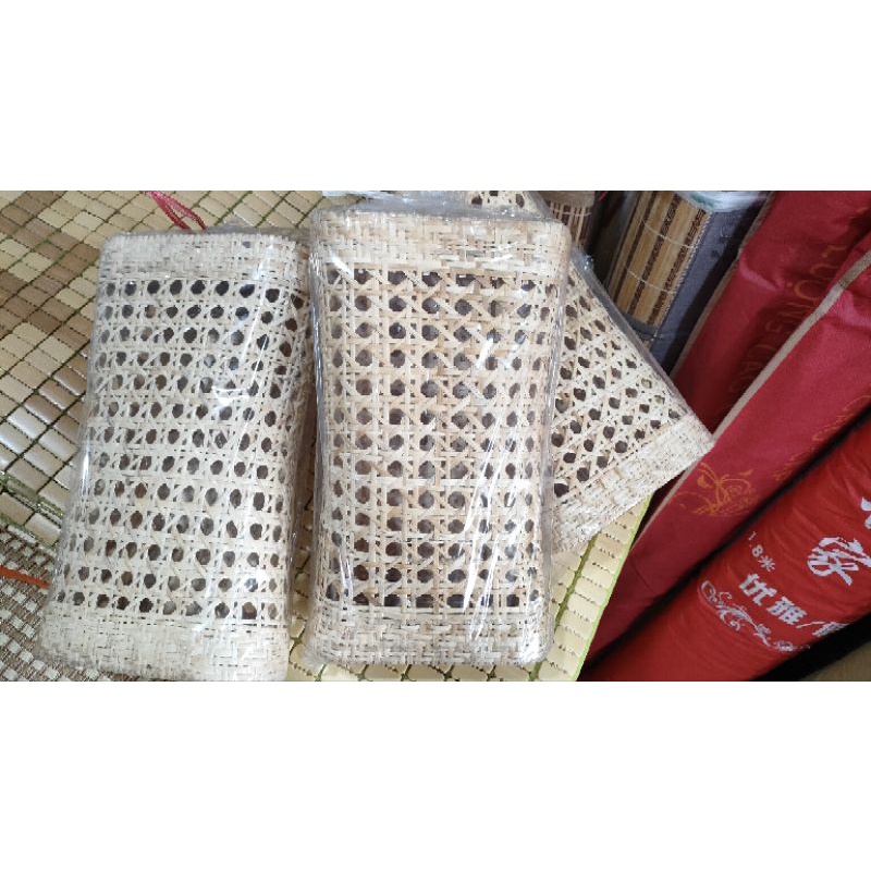 GỐI MÂY XỊN-HÀNG ĐAN THỦ CÔNG. kt 32x20cmx dày 8cm