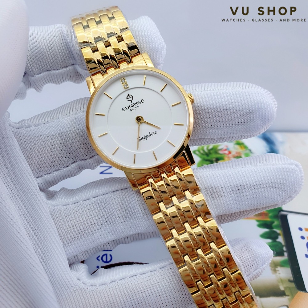 Đồng hồ đôi SUNRISE DM737SWC - Siêu mỏng