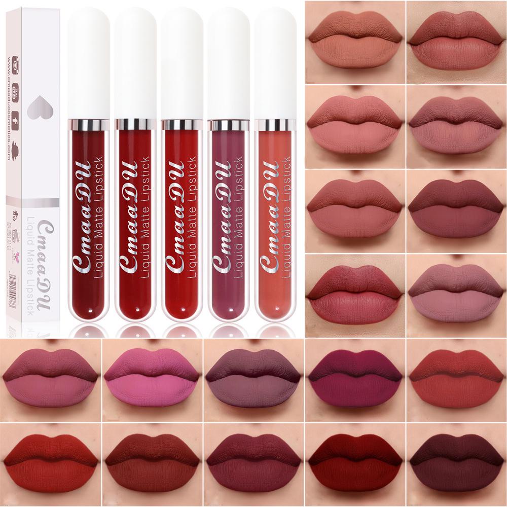 SOFTNESS Son Môi Mềm Mượt Chống Thấm Nước Màu Nude Gợi Cảm