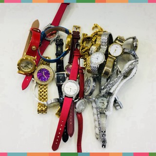 Mặt Đồng Hồ Nữ secondhand Nhiều Mẫu Đẹp tặng kèm hộp + pin dự phòng