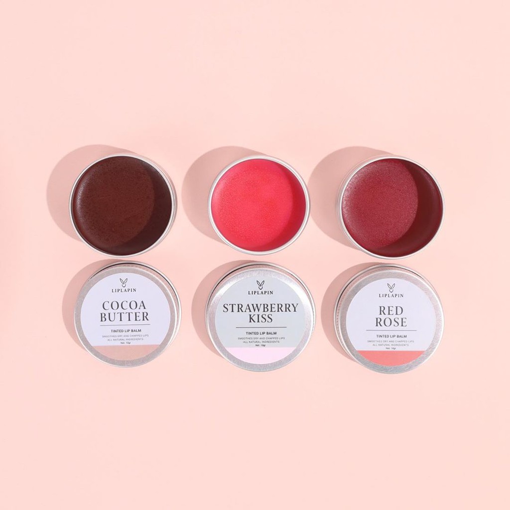 (hàng Mới Về) Son Dưỡng Môi Hương Dâu / Hoa Hồng / Bơ / Cocoa