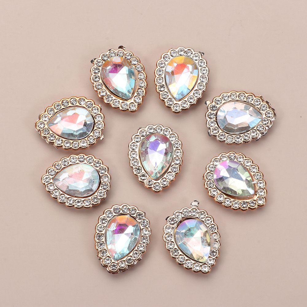 Set 10 Kẹp Tóc Hình Hoa Nhiều Màu Sắc