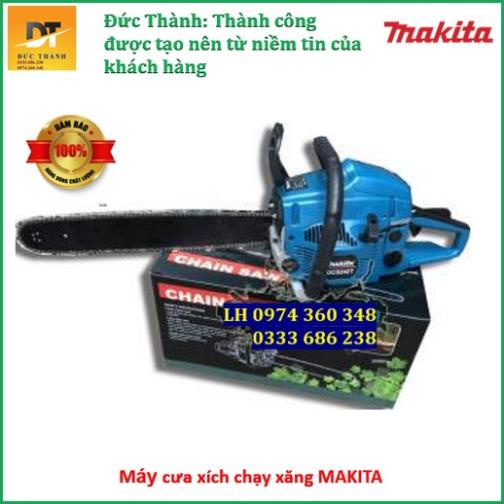 Máy cưa xích chạy xăng MAKITA. Nhập khẩu.