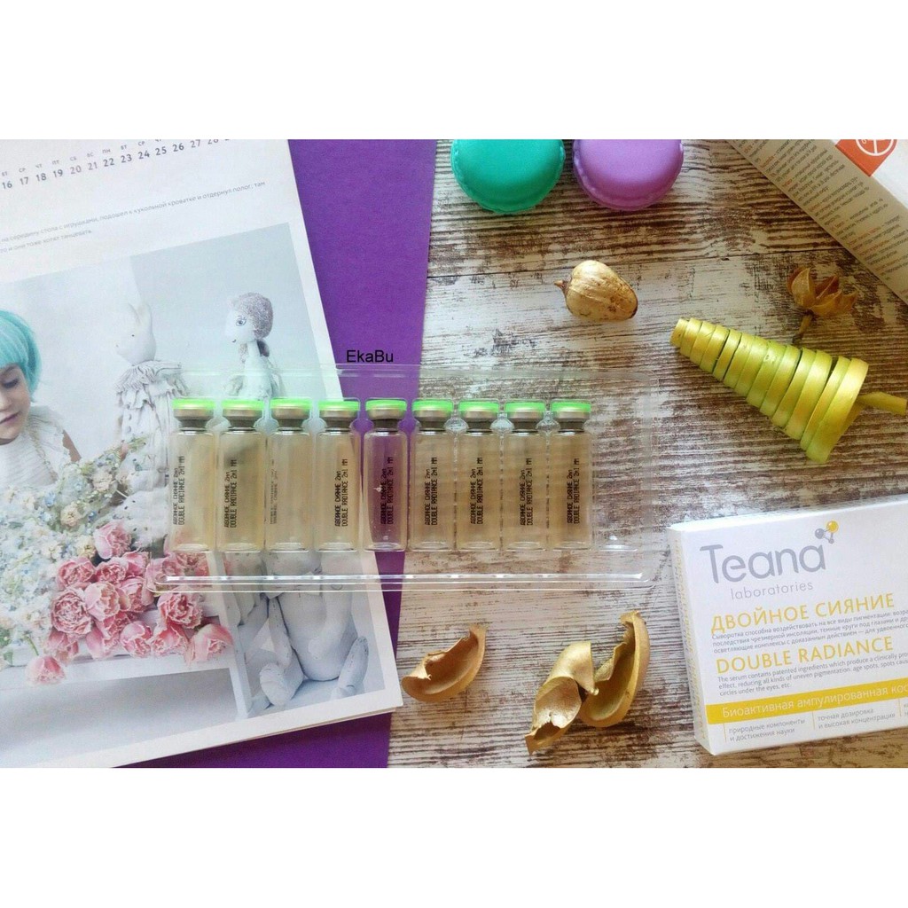 Teana Double Radiance, siêu dưỡng trắng, giảm thâm, nám, tàn nhang