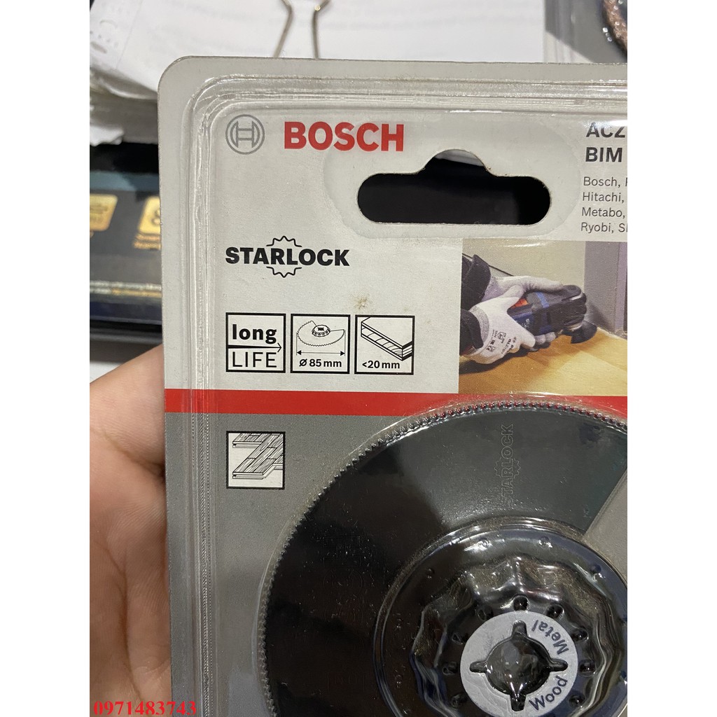 Đĩa cắt Bosch gỗ và kim loại dùng cho máy rung - 2608661636