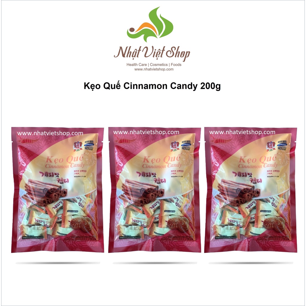 Kẹo quế Cinnamon Candy Korea 200g
