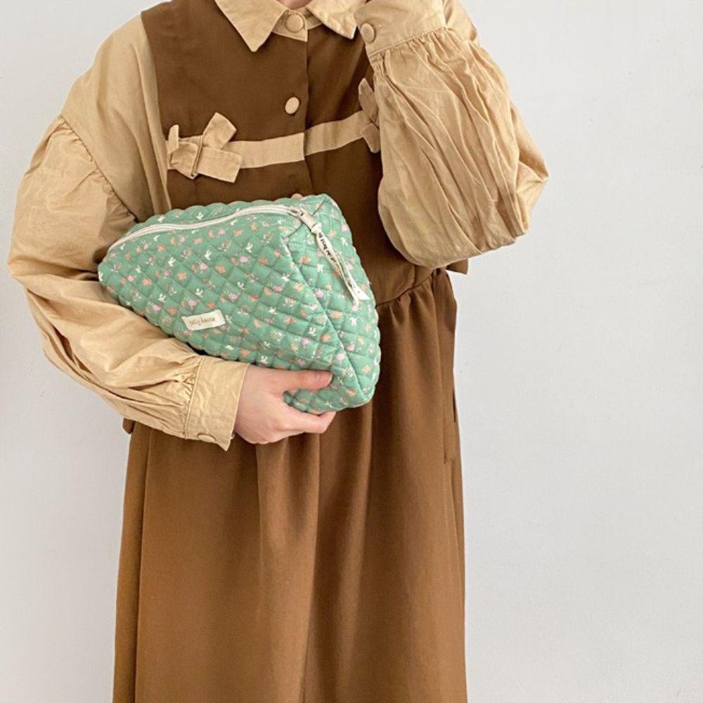 Túi Đựng Đồ Trang Điểm Sức Chứa Lớn Họa Tiết Dễ Thương Chất Lượng Cao