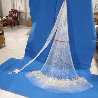 Chài bắt cá chài tôm tép lỗ nhỏ vật liệu cước chân chì đúc cao 3m5 và 4m CC5