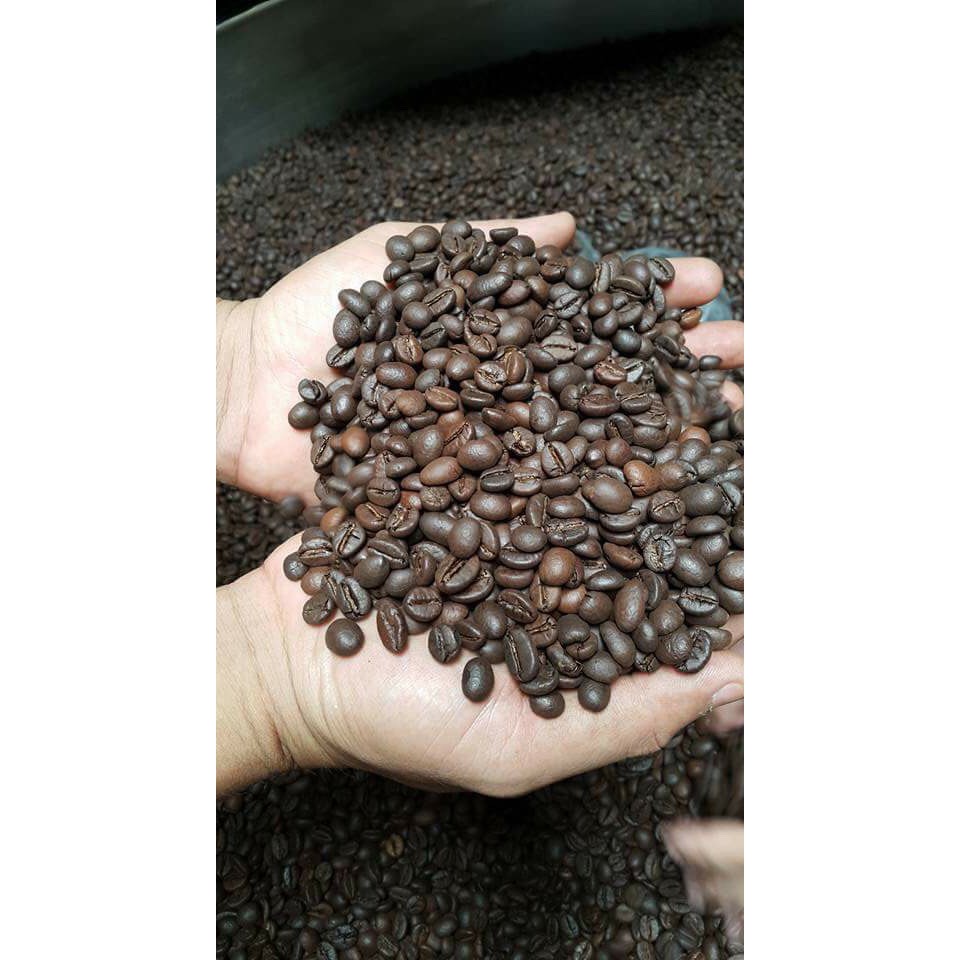 (Gói 500g)Bột Cà Phê Nguyên Chất Tẩy Da Chết, Trắng Da - Bọt biển coffee