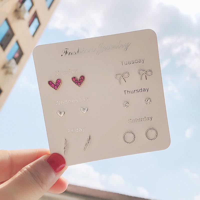 Khuyên tai mạ bạc 925 đính ngọc trai đơn giản thời trang cho nữ