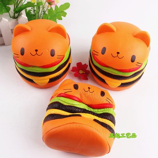 SQUISHY MÈO HAMBUGER LOẠI TO BỰ