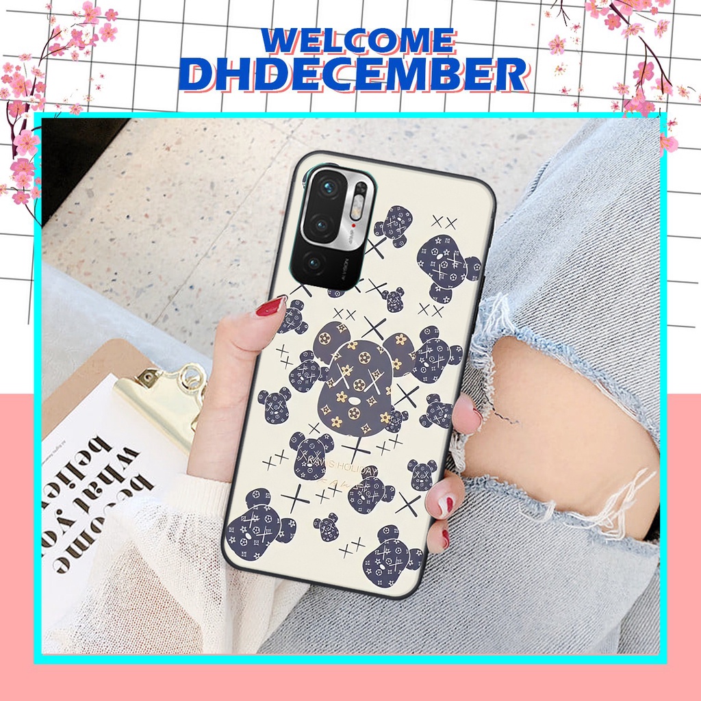 Ốp lưng Xiaomi REDMI NOTE 10 5G in hình K@ws, Cool Be@r SIÊU NGẦU