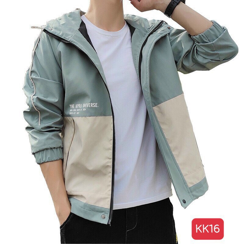 Áo Khoát Kaki Nam Hàn Quốc Cao Cấp Mẫu mới đẹp 3 Màu Xanh- Kem- Đen Chất Kaki Jean đẹp siêu bền | BigBuy360 - bigbuy360.vn