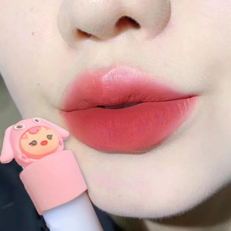 [Hàng mới về] Son kem lì KAKASHOW mềm môi dễ thương hot trend Cute Doll Lâu Trôi Và Chống Thấm Nước Cao Cấp