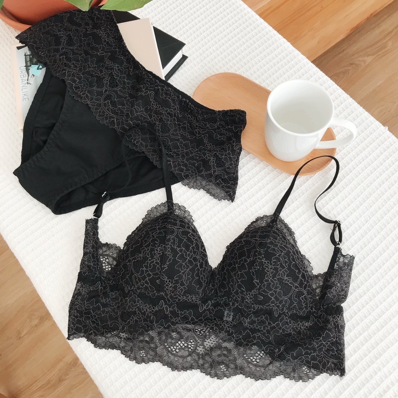 Bralette - Đồ Lót Thiết Kế - Bra Khoét Lưng