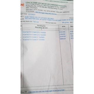 Sữa dinh dưỡng FontActiv Diabest dùng cho người ăn kiêng, bị tiểu đường, đái tháo đường thai kì