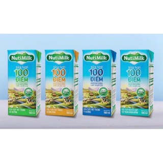 Thùng 48 hộp sữa tươi Nuti Milk - Sữa tươi 100 điểm.