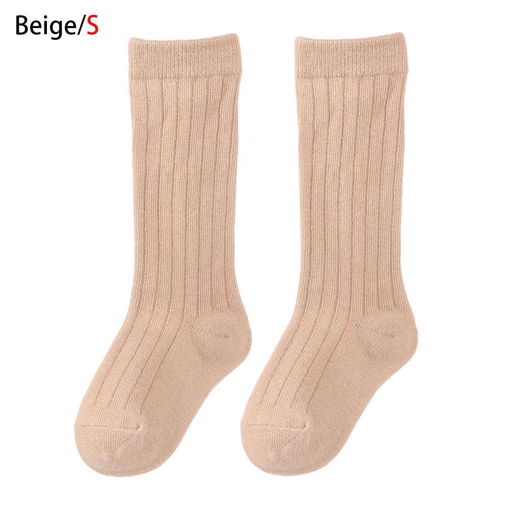 Vớ Cotton Dài Màu Kẹo Ngọt MIHAN1 Dành Cho Bé