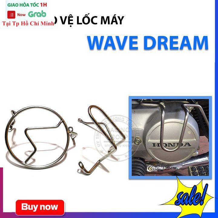 Cặp Bảo Vệ Lốc Máy Xe Máy Wave Dream Inox