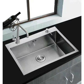 Chậu rửa bát inox 304 1 hố 6045