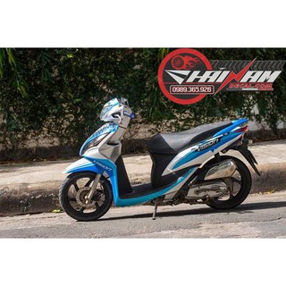 Tem Trùm Vision Xanh Trắng