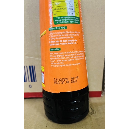 Dầu hào Maggi chai