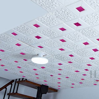Miếng dán trang trí vân 3D chống thấm nước