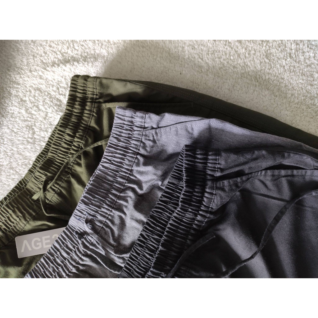 Set Menly AGE2X Gồm Áo Thun Và Quần Short Kaki