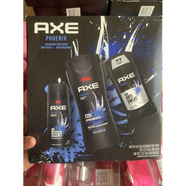 [ Hàng Mỹ 100% ] Set 3 Món AXE Dành Cho Phái Nam