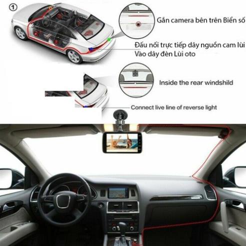 Camera hành trình ô tô chính hãng ONTEKCO Việt Nam model S18 màn hình 4 inh, mặt kính chuẩn Full HD