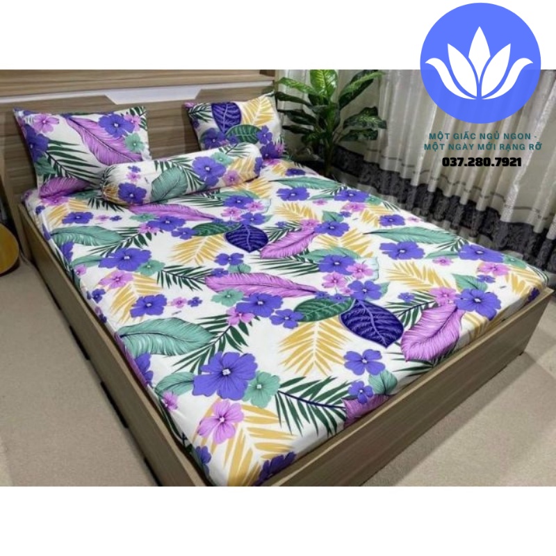 Drap ga giường thun hàn quốc lẻ kích thước m6*2m / m8*2m nệm từ 3-20cm