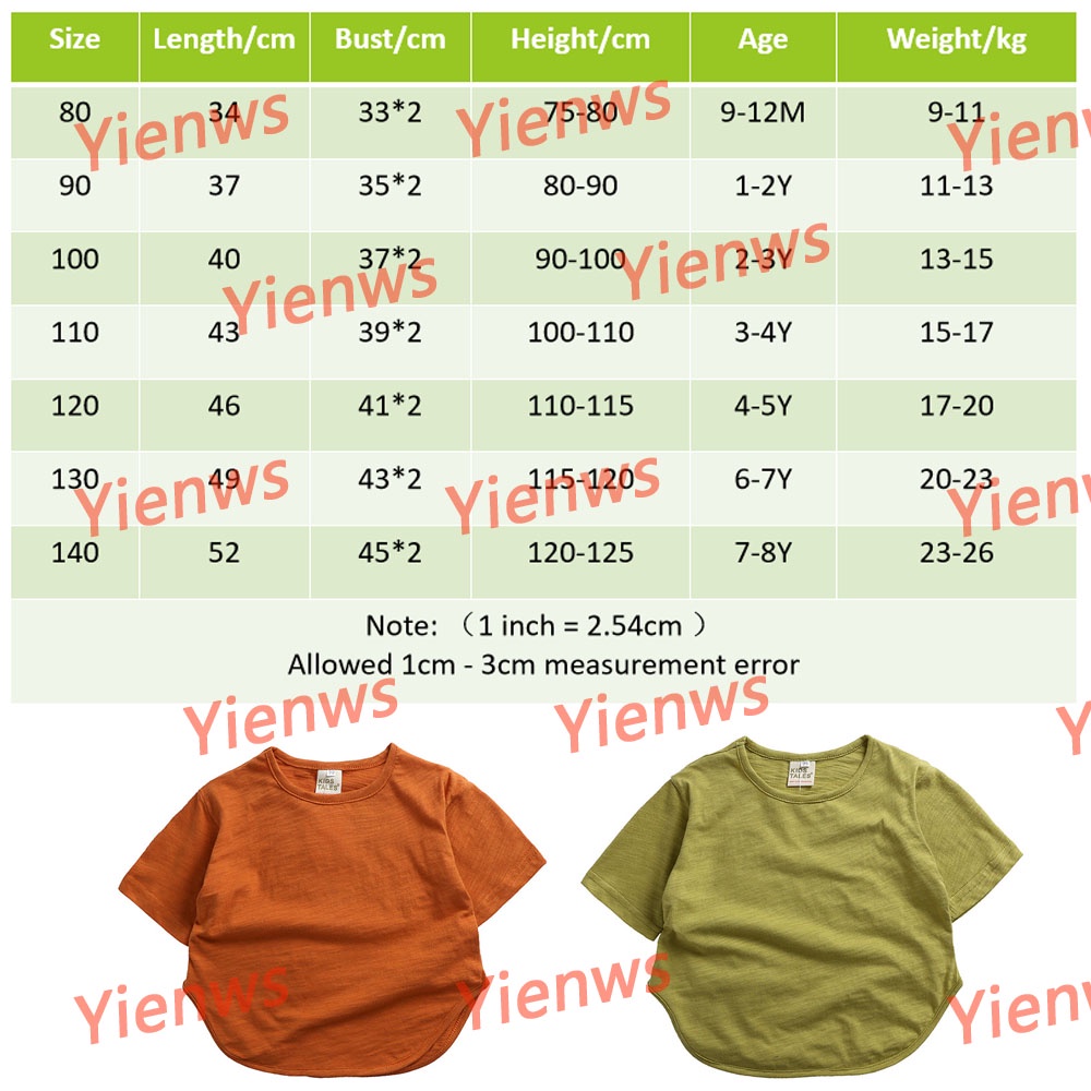 Áo Thun Cotton Trắng Tay Ngắn Thoáng Khí Mùa Hè Cho Bé Trai 1-8 Tuổi