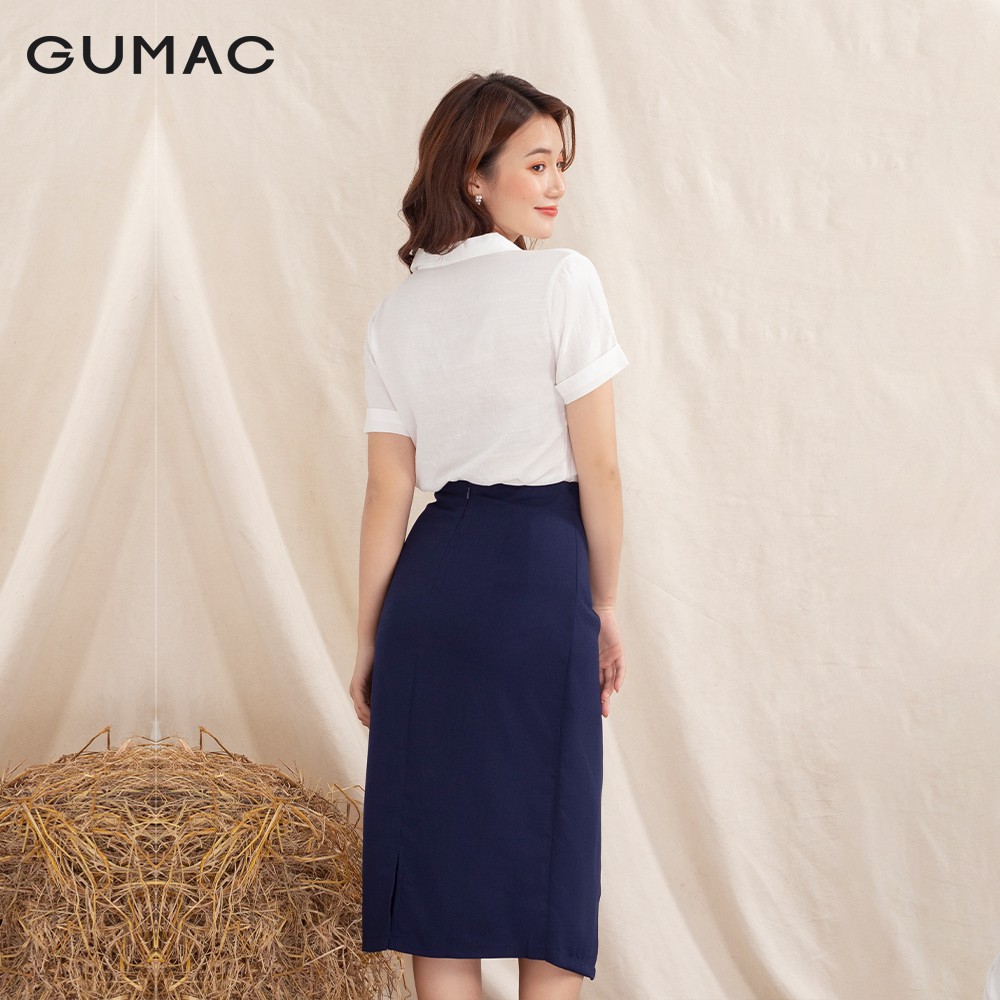 Áo cổ vest túi đắp AA1043 GUMAC | BigBuy360 - bigbuy360.vn