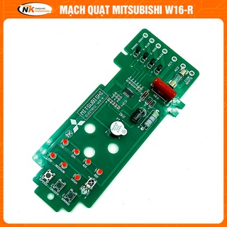 Bo Mạch Quạt Treo Tường MITSUBISHI W16-R❤️W16RT Bo Quạt Từ Xa Mitsu❤️Mạch Quạt Điều Khiển Từ Xa
